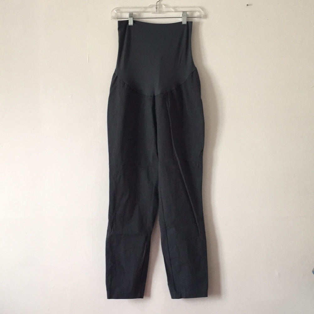 A:Glow Grey Maternity Pants